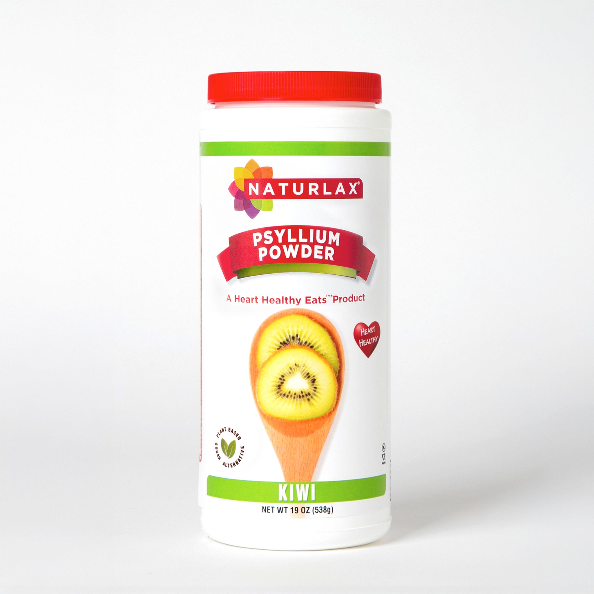 Kiwi Flavored Psyllium Husk Fiber Powder, Sugar-Free