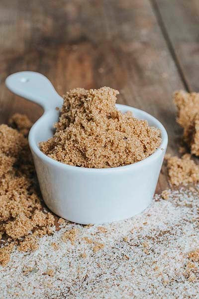 Brown Sugar Flavored Psyllium Husk Fiber Powder, Sugar-Free