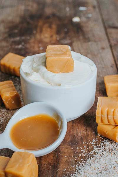 Caramel Cream Flavored Psyllium Husk Fiber Powder, Sugar-Free