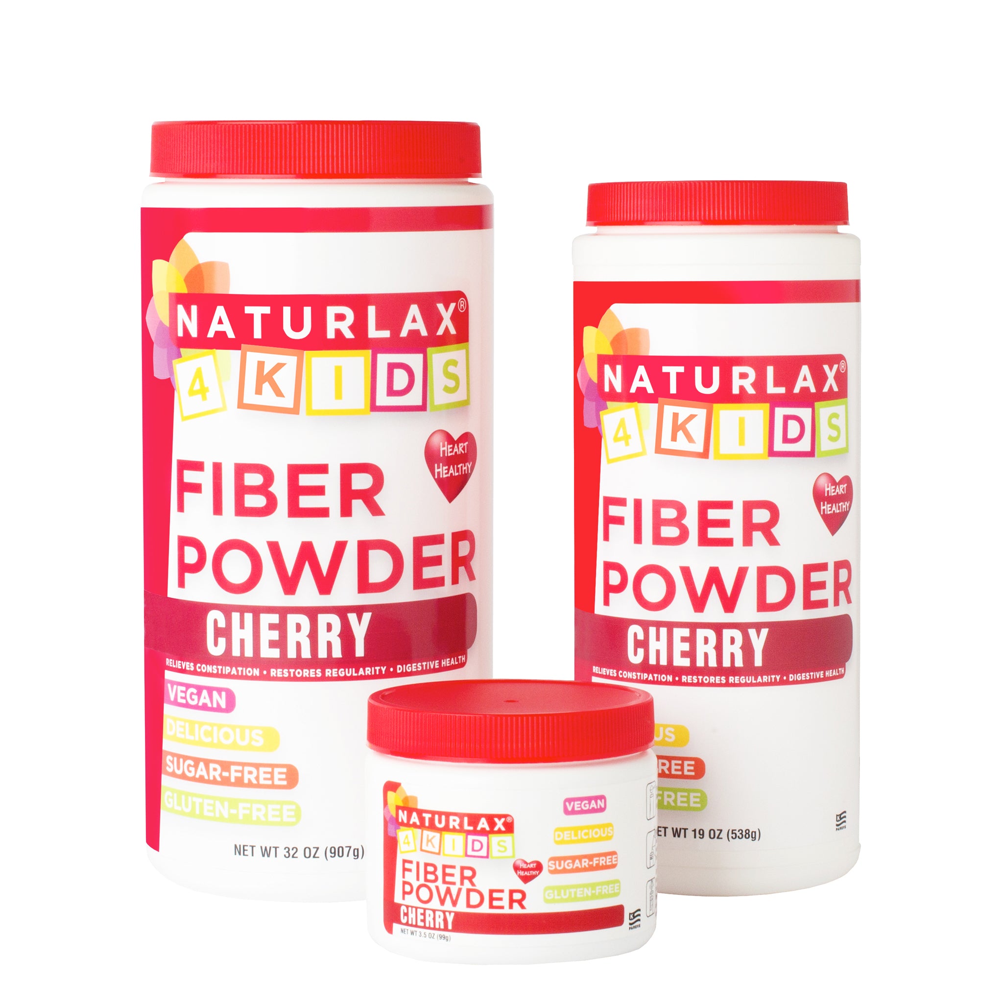 Cherry Flavored Fiber for Kids, Sugar-Free