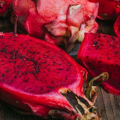 Dragon Fruit Flavored Psyllium Husk Fiber Powder, Sugar-Free