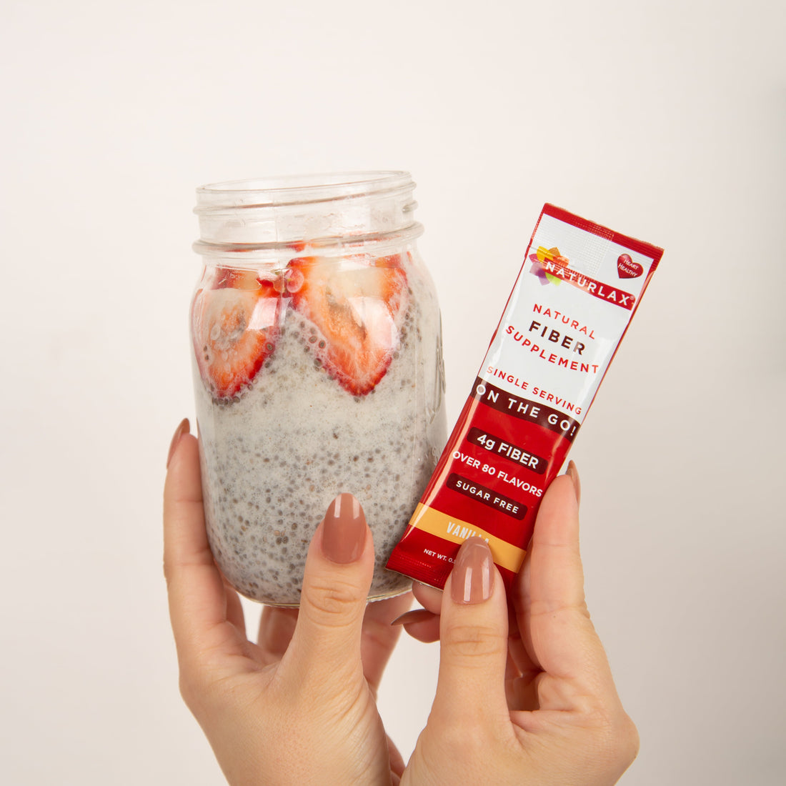 stir into yogurt