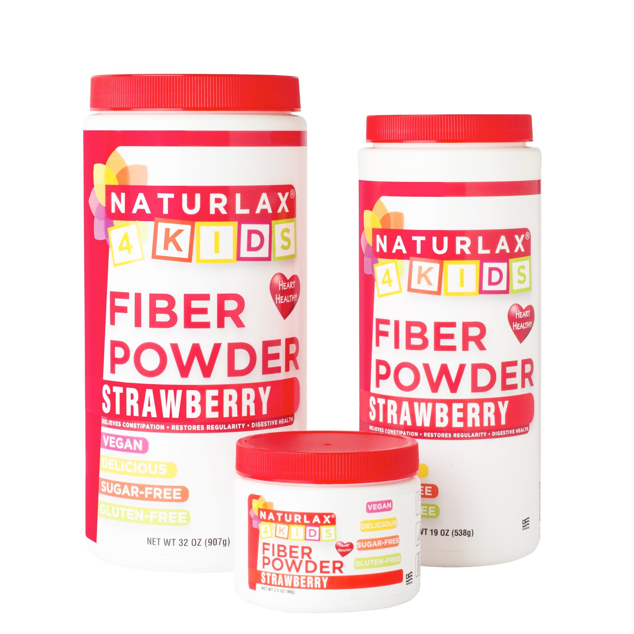 Strawberry Flavored Fiber for Kids, Sugar-Free