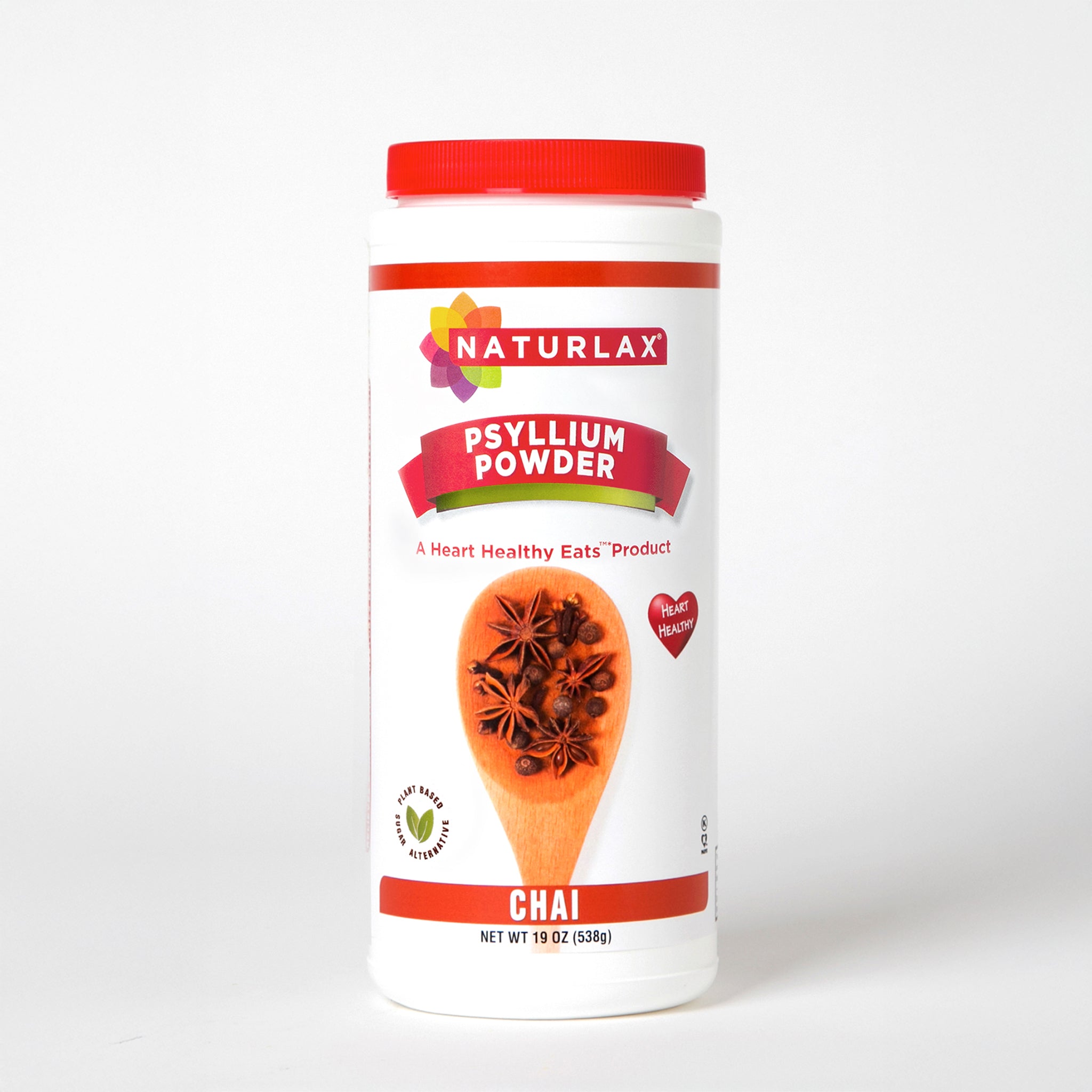 Chai Flavored Psyllium Husk Fiber Powder, Sugar-Free
