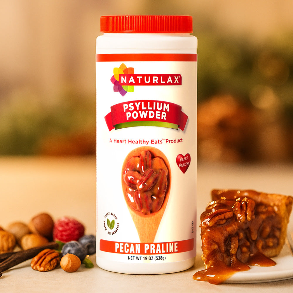 Pecan Praline Flavored Psyllium Husk Fiber Powder, Sugar-Free