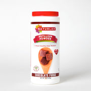 Chocolate Fudge Flavored Psyllium Husk Fiber Powder with Organic Sugar Cane