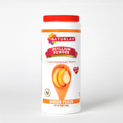 Ginger Peach Flavored Psyllium Husk Fiber Powder, Sugar-Free
