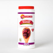 Grape Flavored Psyllium Husk Fiber Powder, Sugar-Free