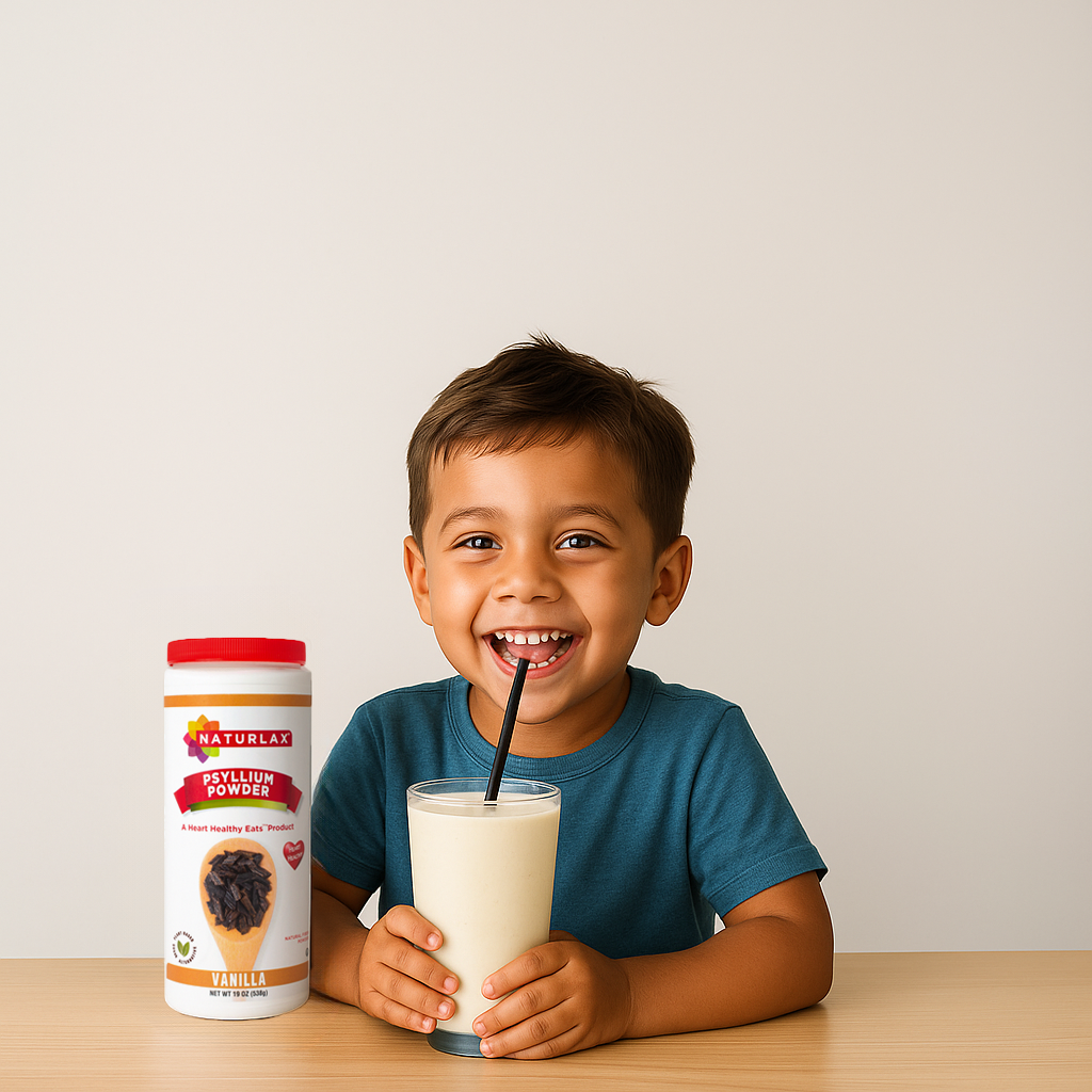 Vanilla Flavored Psyllium Husk Fiber Powder