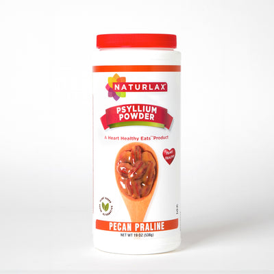 Pecan Praline Flavored Psyllium Husk Fiber Powder, Sugar-Free