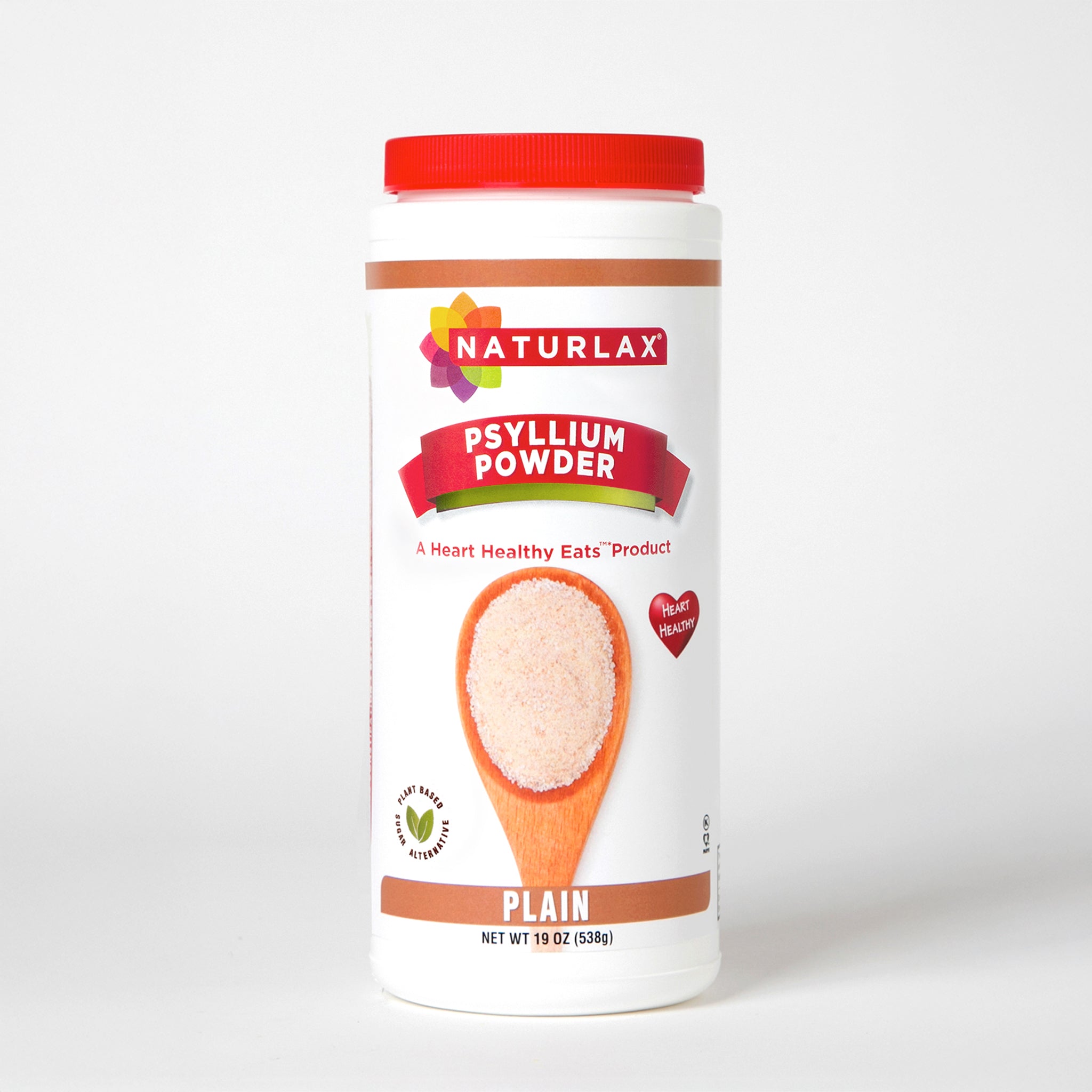 Plain No Flavor Psyllium Husk Fiber Powder, Sugar-Free