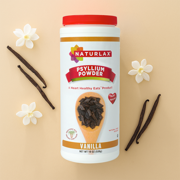 Vanilla Flavored Fiber Powder, Organic Cane Sugar – Naturlax