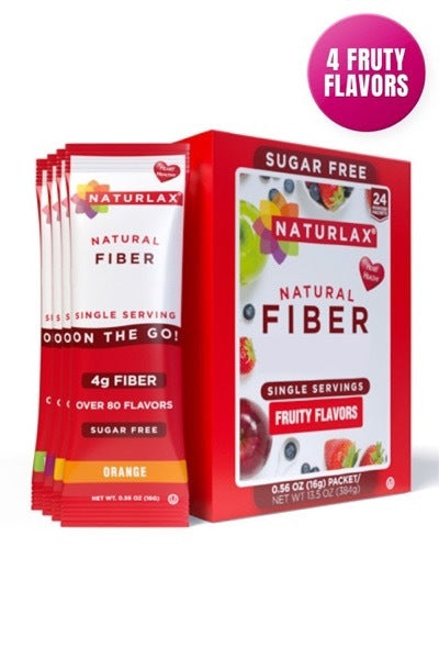 Fruity Flavors Variety Fiber Pack (24-Pack), Sugar-Free