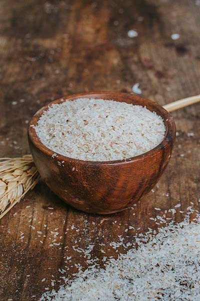 Plain No Flavor Psyllium Husk Fiber Powder, Sugar-Free